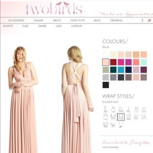 Twobirds Classic Blush Ballgown